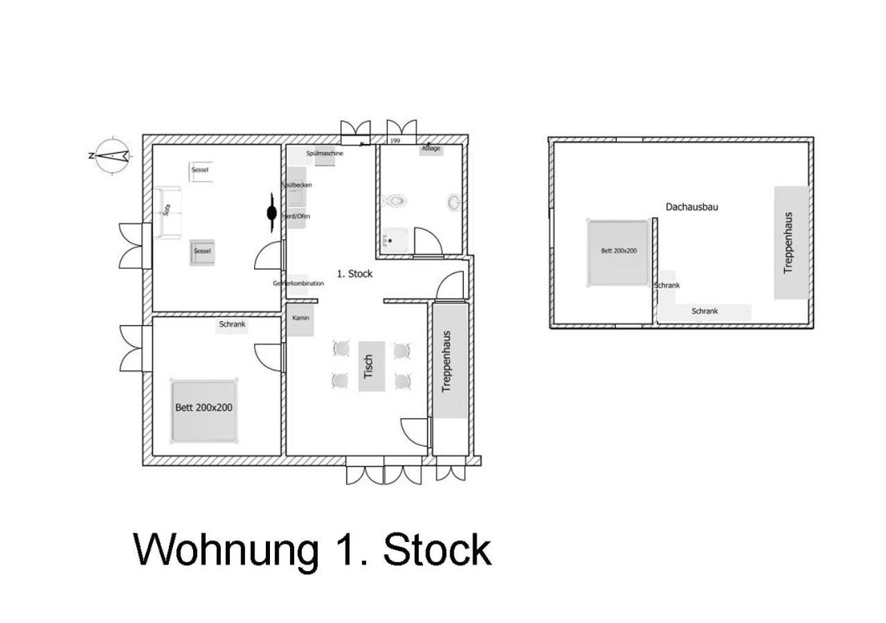 Westensee "Haus Auf Dem Berg" 아파트 외부 사진